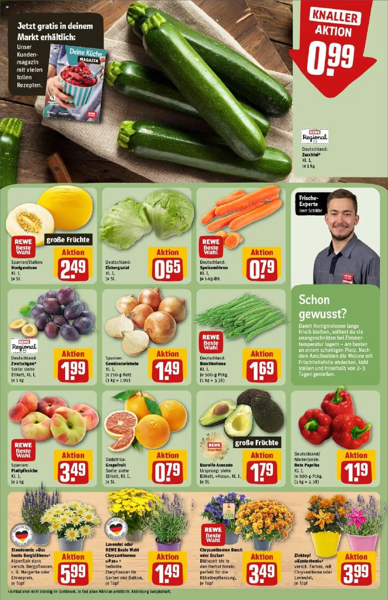 Rewe prospekt Schwerin	 - gültig ab dem 20.07.2025 | Seite: 7 | Produkte: Avocado, Grapefruit, Paprika, Melone