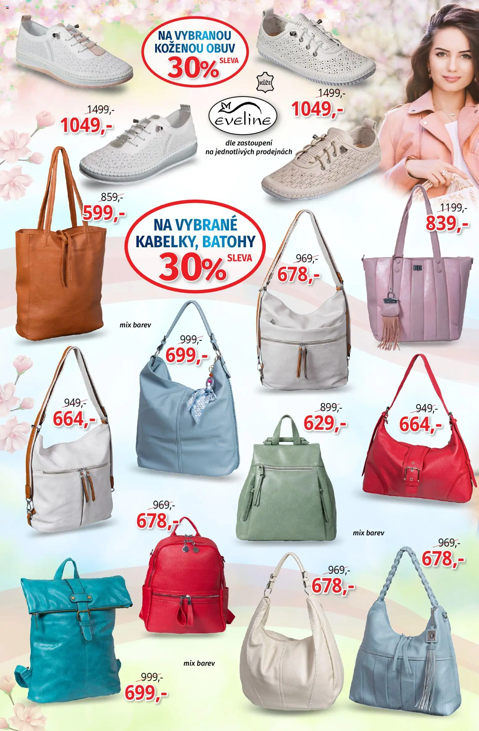 Prior - Akční Nabídka Obuvi A Doplňků od 14.04.2026 | Strana: 2 | Produkty: Batohy, Obuv