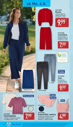 Aldi Prospekt 	 - gültig ab dem 04.08.2025 | Seite: 18 | Produkte: Up2fashion, Jeans