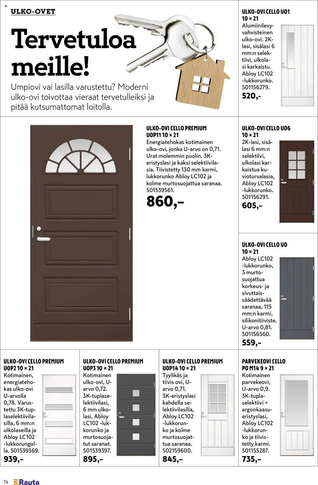 K-Rauta tarjoukset - Remppa-lehteä – voimassa 01.09.2025 alkaen | Sivu: 74