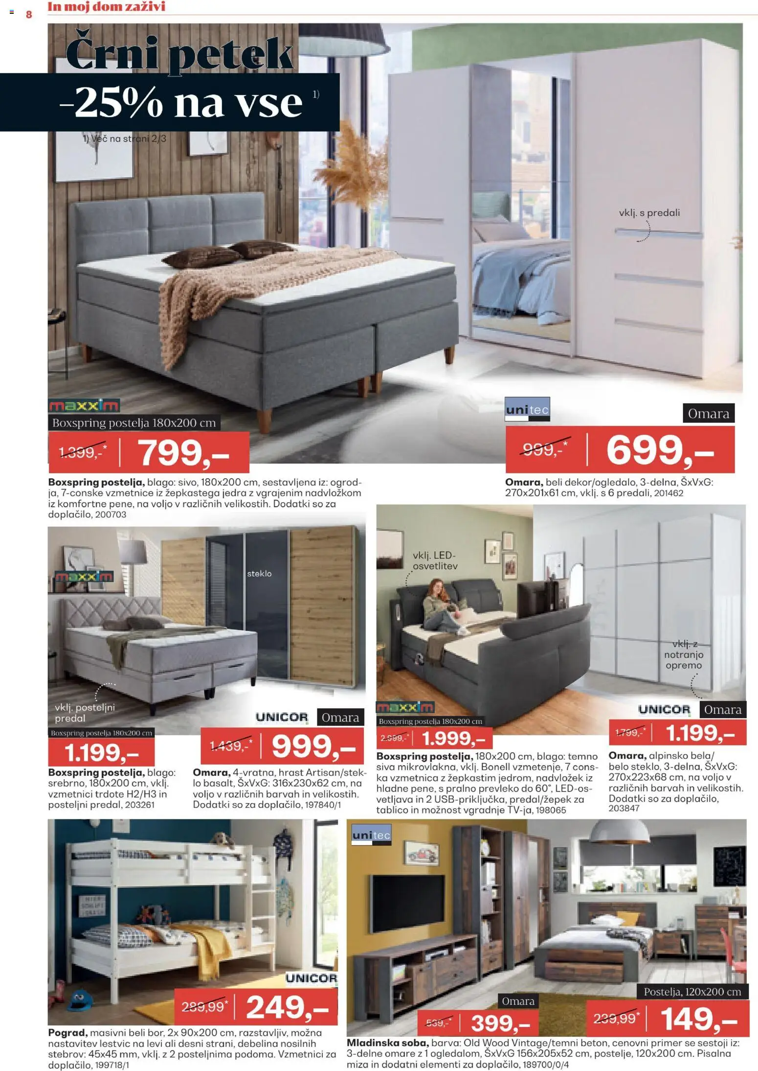 Novi Rutar katalog ponudbe – veljaven od 28.11.2025 | Stran: 8