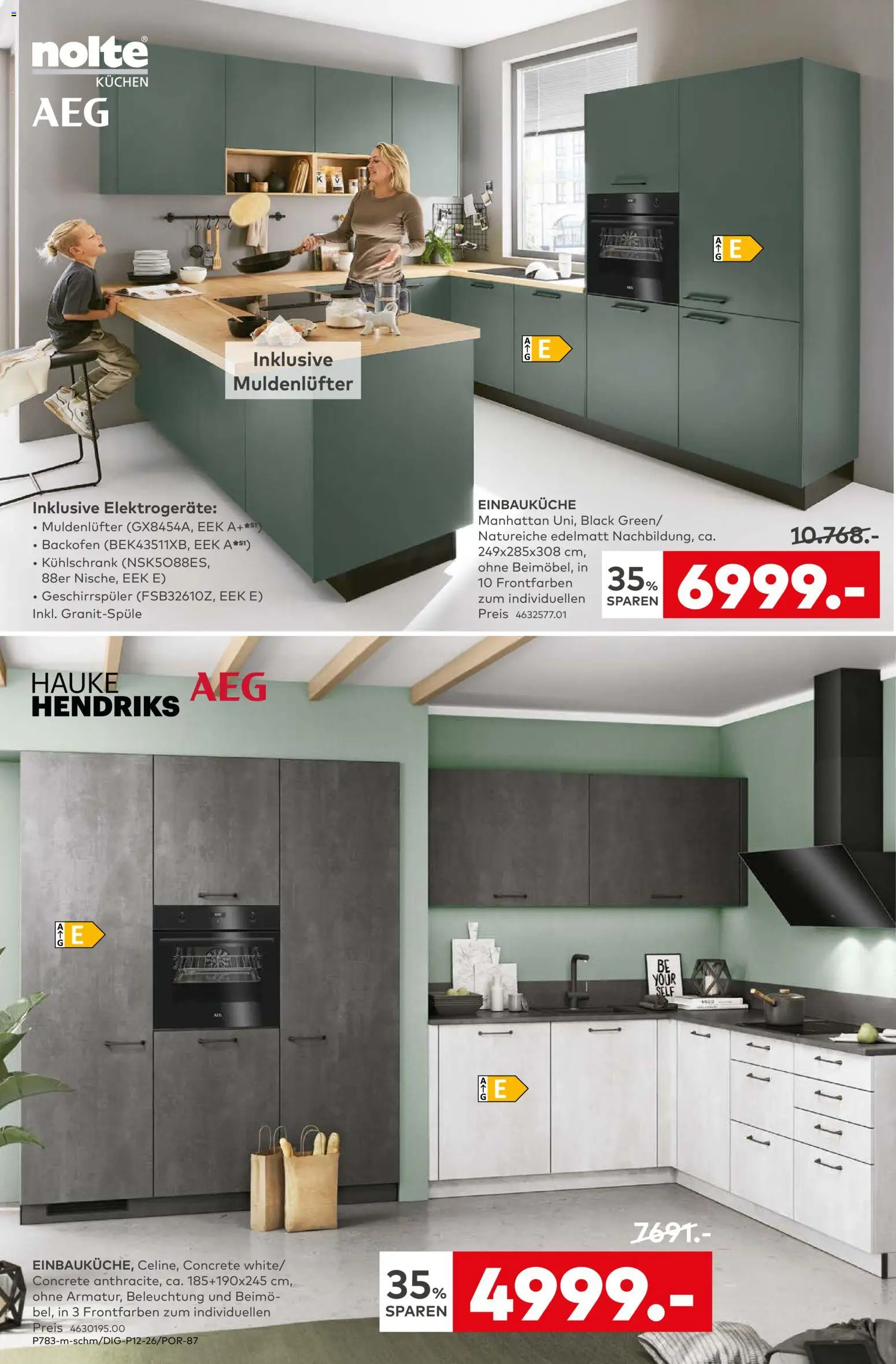 Porta! Prospekt 	 – gültig ab 09.03.2026 | Seite: 12 | Produkte: Geschirrspüler, Einbauküche, Backofen, Kuchen