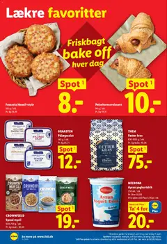 Lidl - Tilbudsavis gyldig fra 07.04.2026 | Side: 4 | Produkter: Champignon, Salat, Bacon, Focaccia