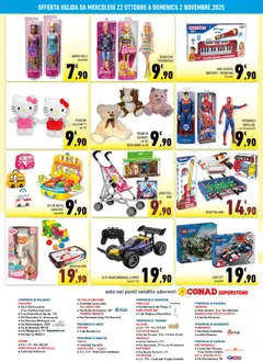 Anteprima del volantino Conad Superstore Sicilia Giocattoli catalogo valido a partire dal 22.10.2025 | Pagina: 2