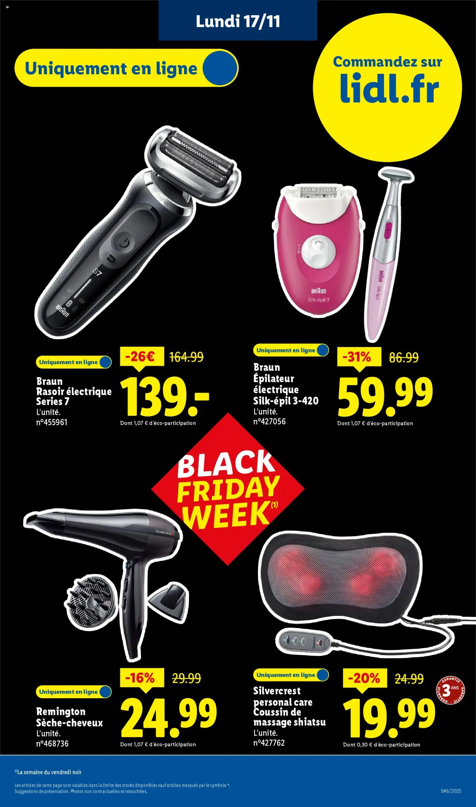 {H1} | Page: 5 | Produits: Épilateur, Rasoir, Sèche-cheveux, Épilateur électrique