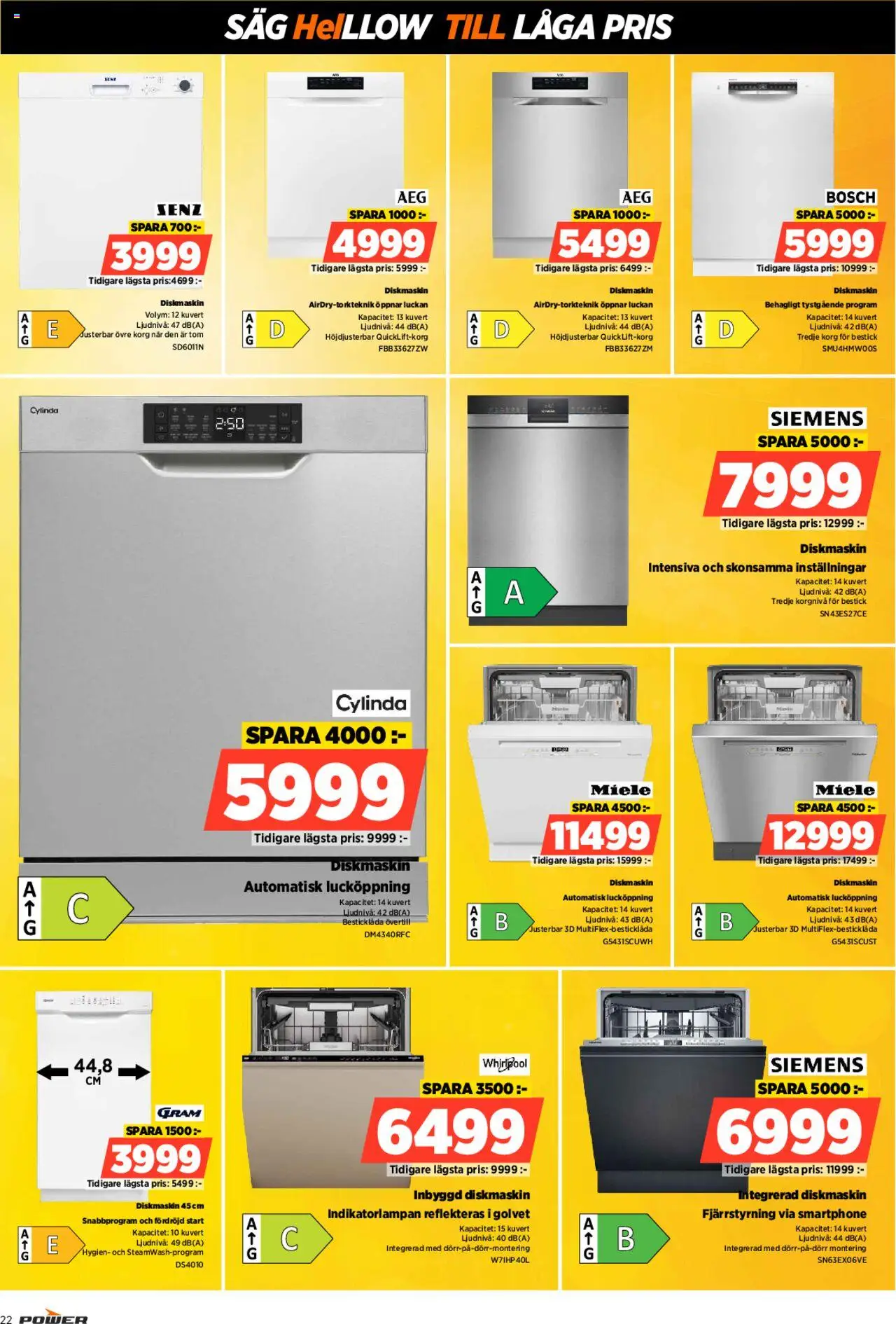 Power reklamblad aktuell från 16.06.2025 | Sida: 22 | Produkter: Såg, Låda, Kuvert, Smartphone
