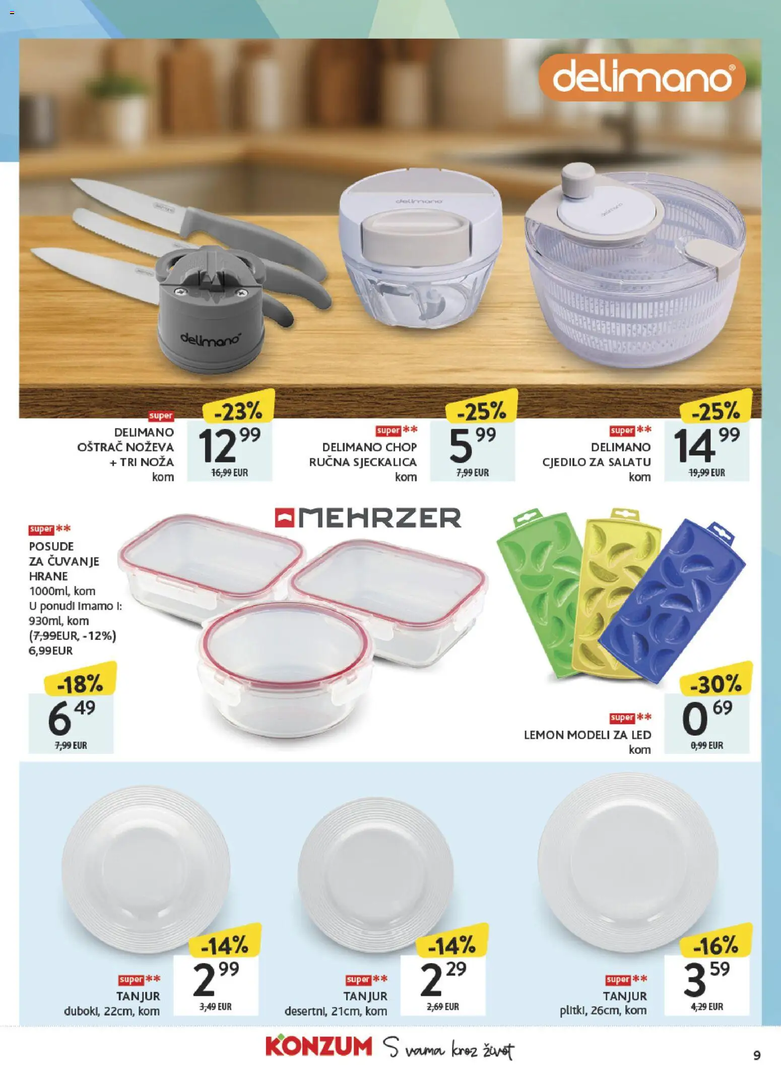 Konzum HR akciós ujság - amely érvényes a következő dátumtól: 27.04.2026 | Oldal: 9