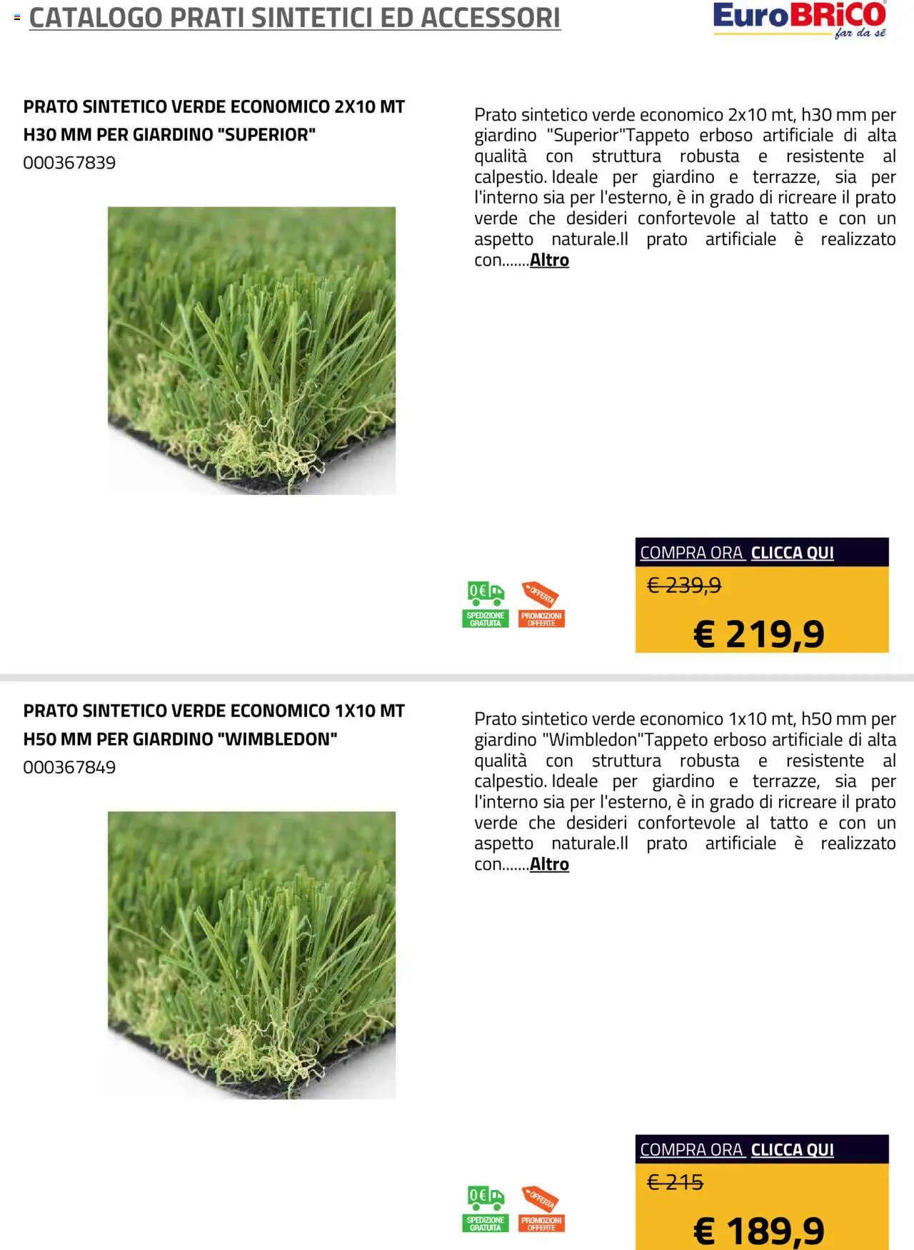 Volantino Eurobrico del 23.07.2025 | Pagina: 5