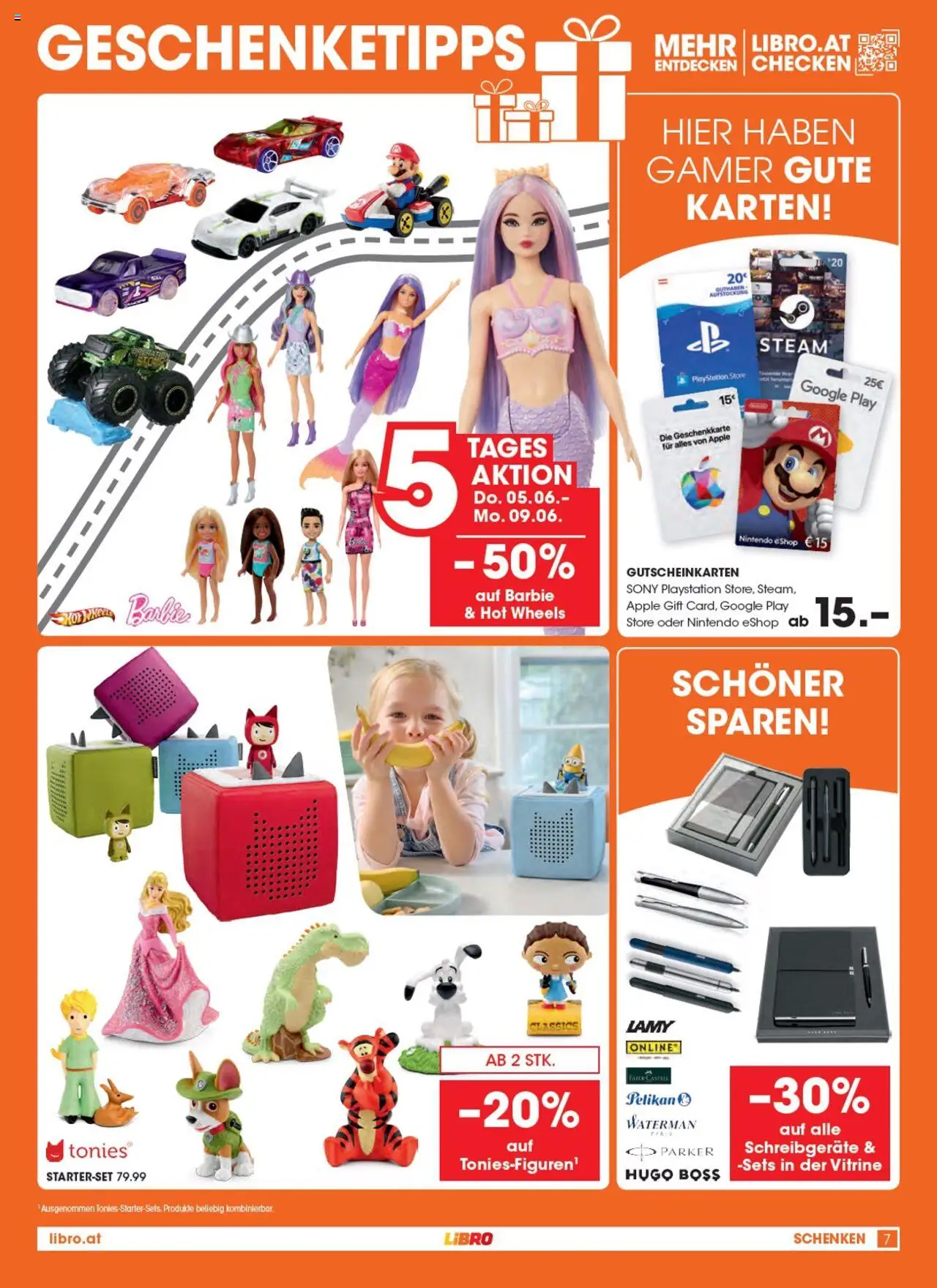 Libro Flugblatt gültig ab 05.06.2025 | Seite: 7 | Produkte: Playstation, Apple