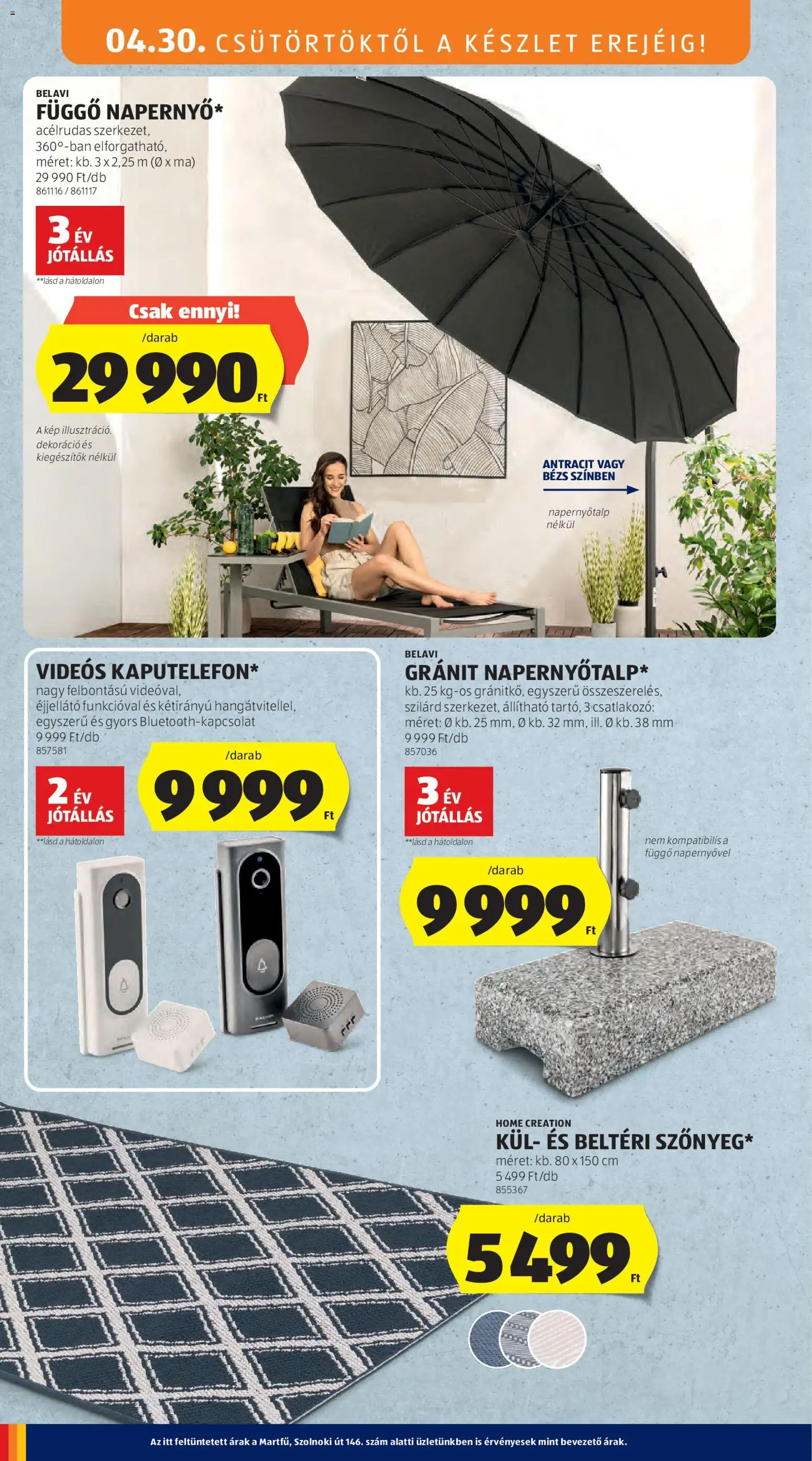 Aldi akciós ujság - amely érvényes a következő dátumtól: 30.04.2026 | Oldal: 4