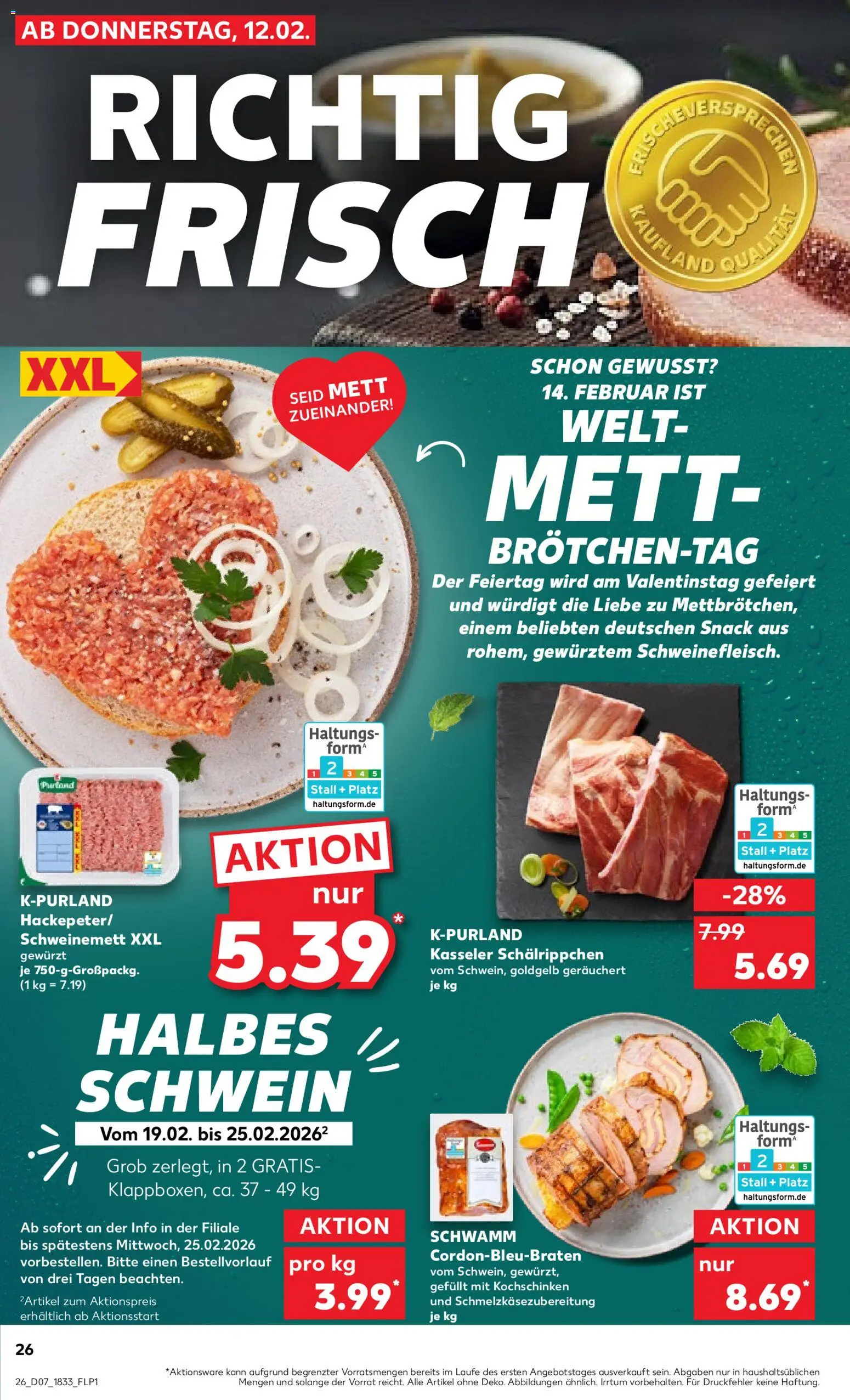 Kaufland prospekt Bremen	 – gültig ab 15.02.2026 | Seite: 26