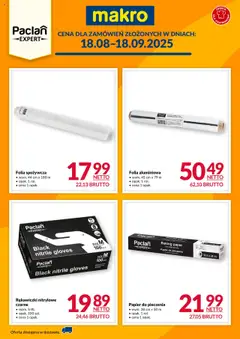 Pogląd oferty "Makro Gazetka - Paclan" - ważna od 18.08.2025