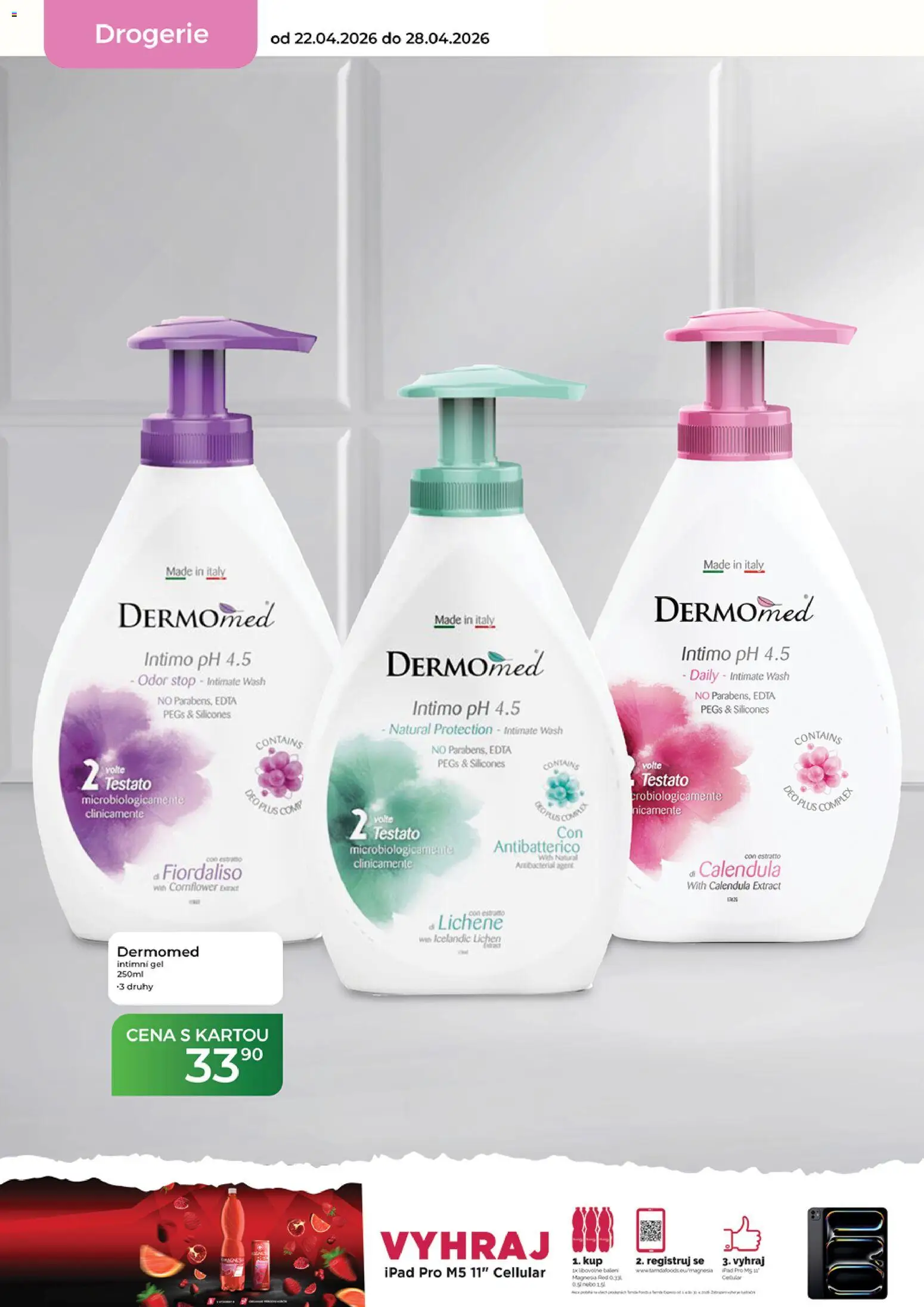 Tamda Foods leták od 22.04.2026 | Strana: 56 | Produkty: Magnesia, Ipad, Drogerie, Magnesia Red