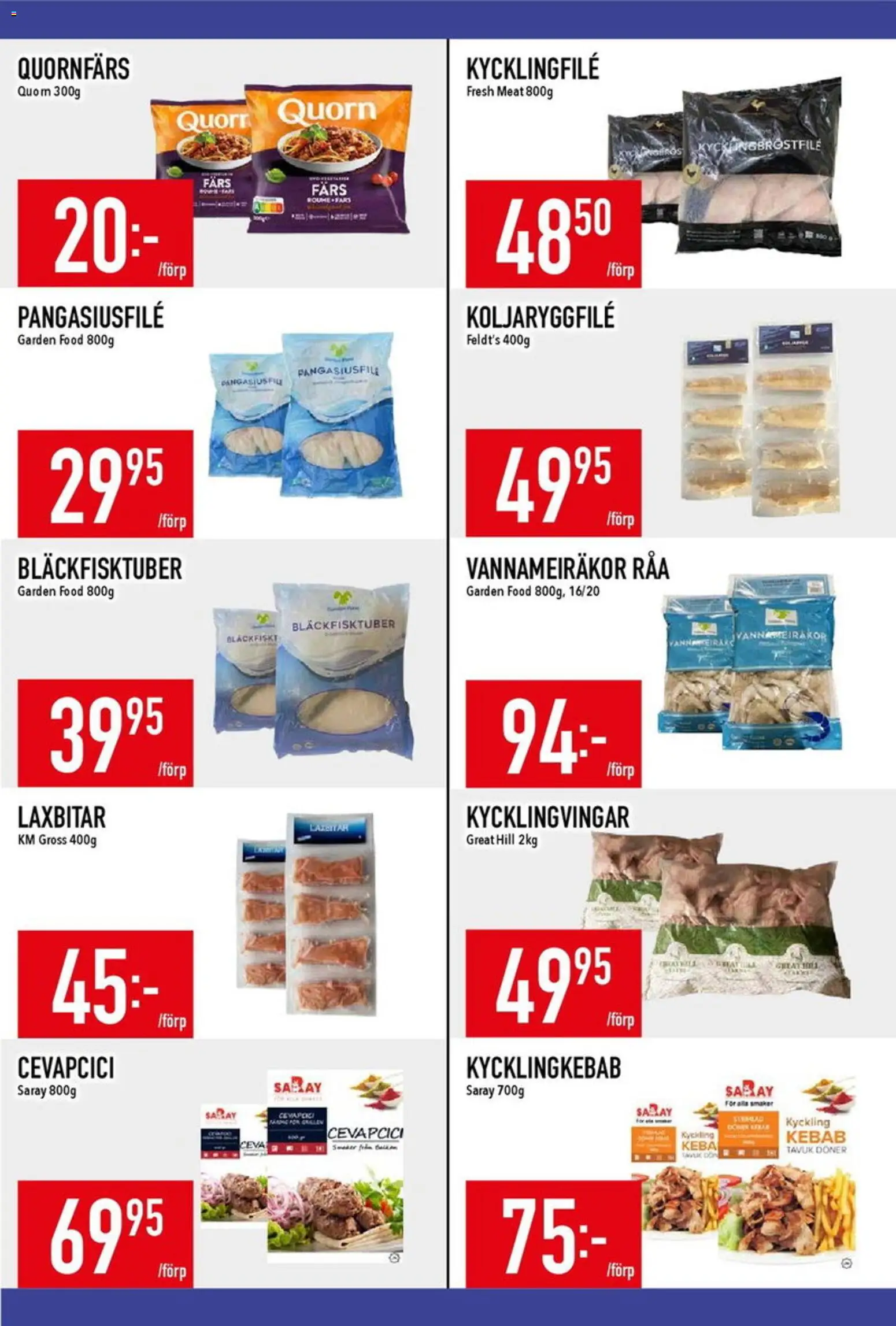 Matdax reklamblad aktuell från 20.04.2026 | Sida: 9 | Produkter: Kycklingfile