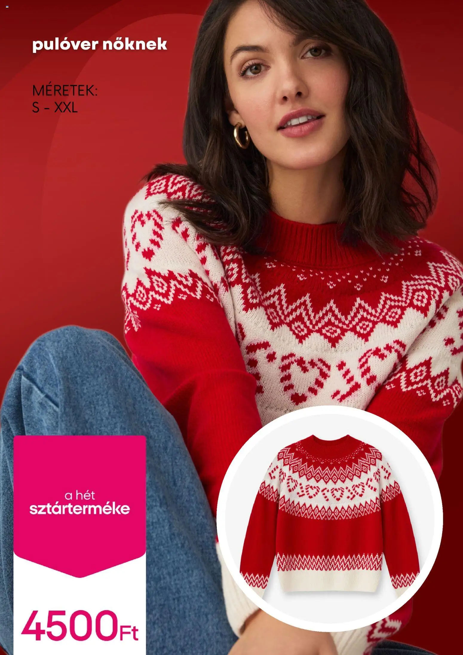 Pepco akciós ujság - amely érvényes a következő dátumtól: 13.11.2025 | Oldal: 7 | Termékek: Pulóver