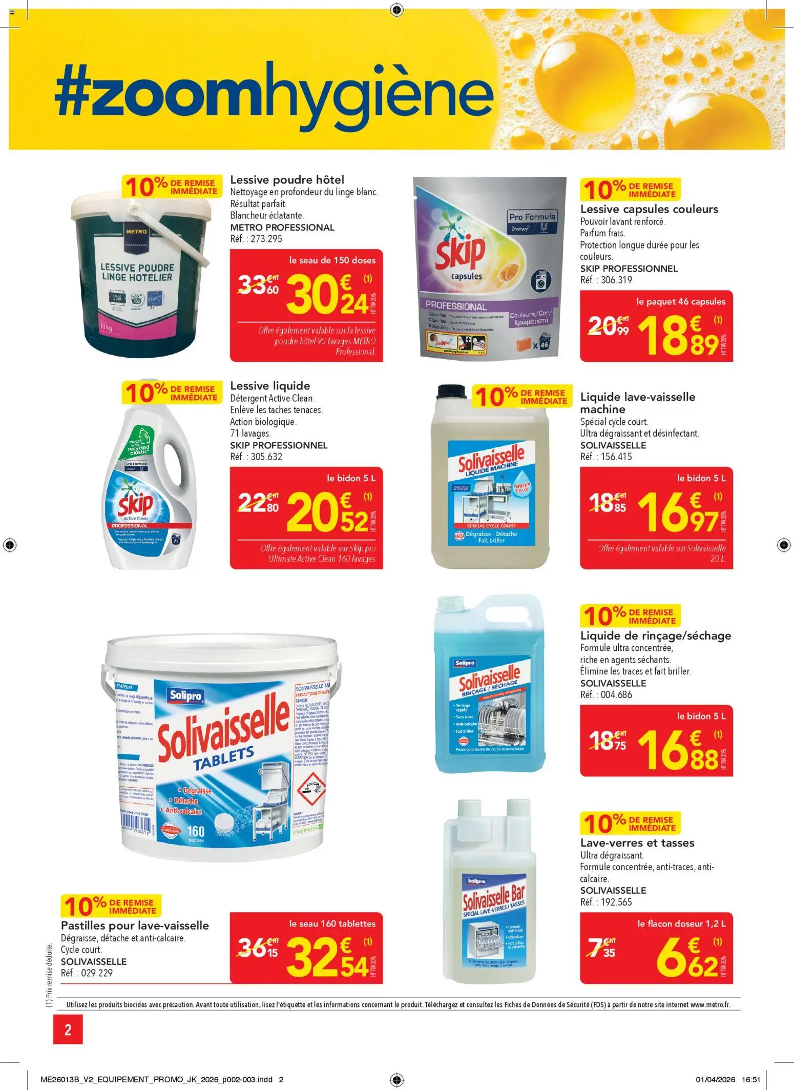 {H1} | Page: 2 | Produits: Parfum, Poudre, Lessive Liquide, Tasses