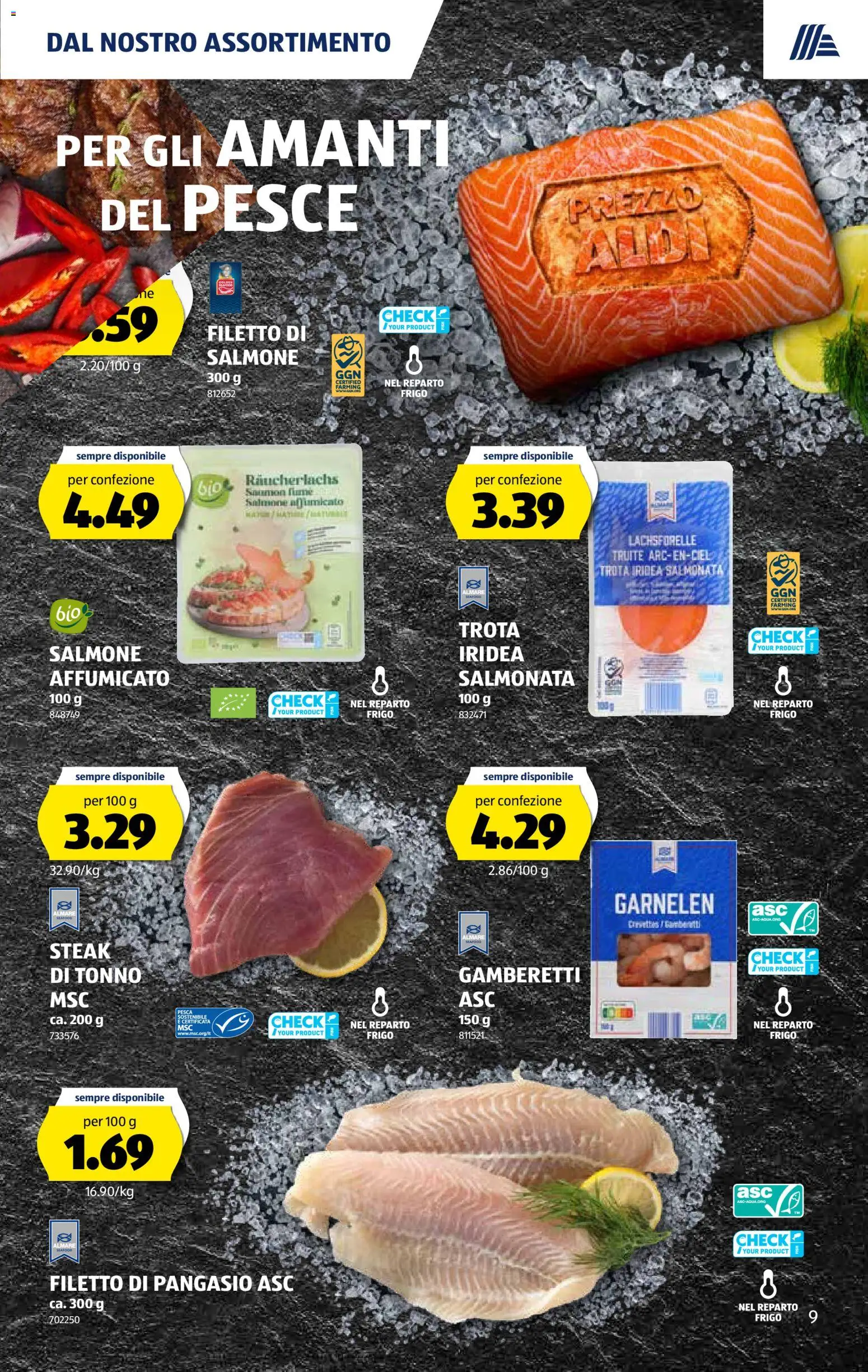 Aldi aktionen IT – gültig ab 12.03.2026 | Seite: 10 | Produkte: Garnelen, Räucherlachs