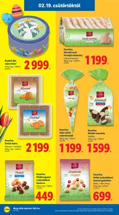 Lidl - Favorina katalógus - amely érvényes a következő dátumtól: 19.02.2026 | Oldal: 10