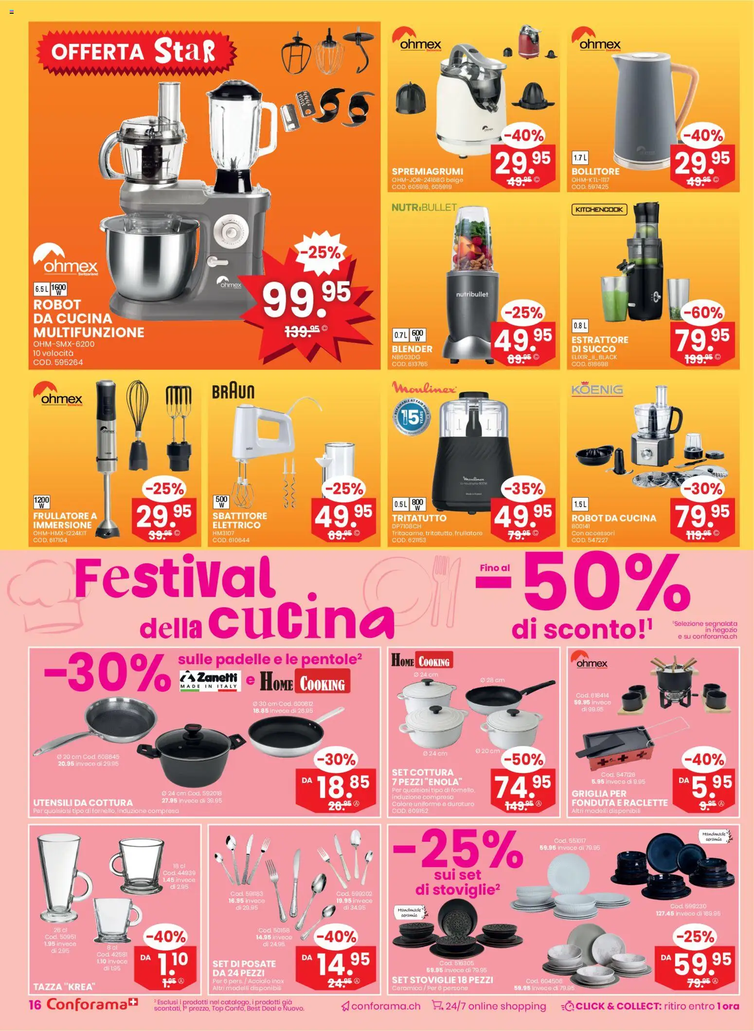 Conforama Aktionen Super Saldi – gültig ab 17.12.2025 | Seite: 16 | Produkte: Raclette, Top