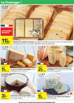 Carrefour - Prévisualisation de Carrefour catalogue semaine 6 valide à partir de 03.02.2026 | Page: 39 | Produits: Plateau, Raclette, Lait