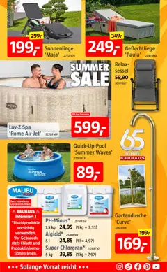 Bauhaus Prospekt 	 - gültig ab dem 20.07.2025 | Seite: 3 | Produkte: Sessel