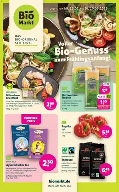 BioMarkt Prospekt ab 25.02.2026 gültig