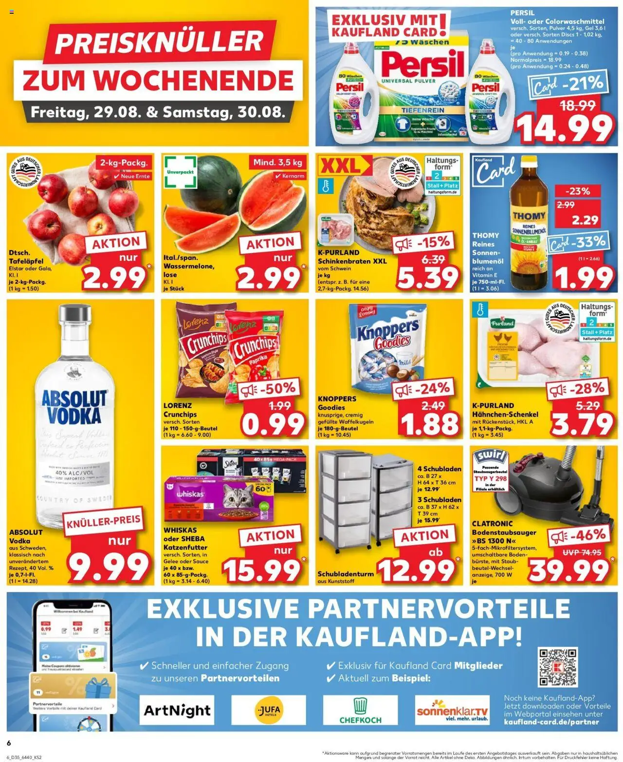 Kaufland prospekt Rüsselsheim Am Main	 – gültig ab 31.08.2025 | Seite: 17 | Produkte: Paprika, Lorenz crunchips, Persil, Whiskas