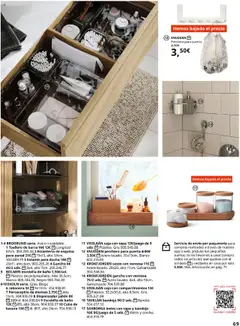 Vista previa Catálogo IKEA Accesorios y decoración válido desde el 25.09.2025 | Página: 69 | Productos: Jabón, Dispensador, Caja, Baño