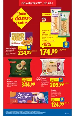 Chef Select Baget, Sa začinskim biljem ili belim lukom 2 x 175 g - pregled Lidl kataloga - važi od 22.01.2026 | Strana: 21
