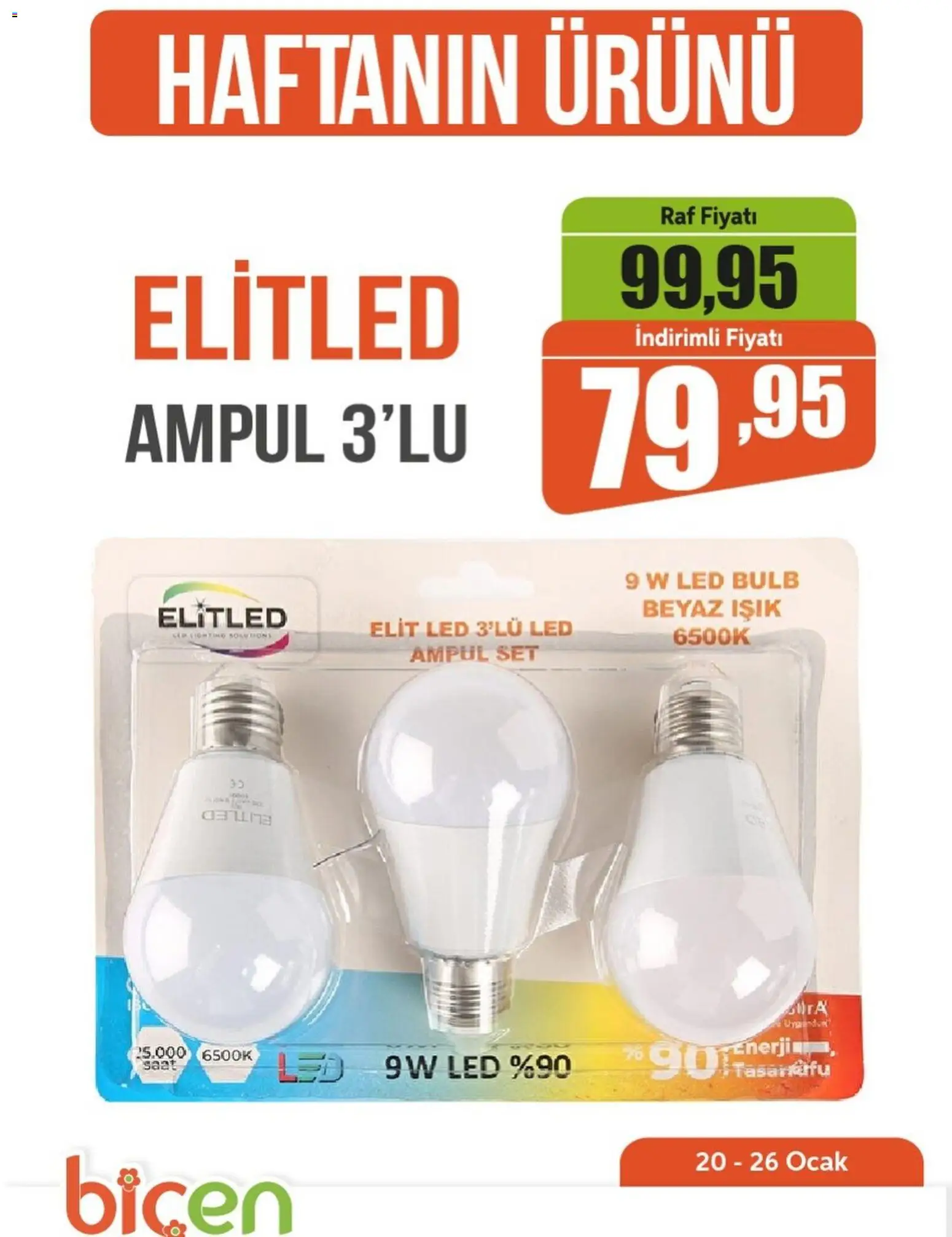 Biçen Market - Haftanın Ürünü - 20.01.2026 tarihinden itibaren geçerlidir | Sayfa: 1 | Ürünler: Raf, Saat, Ocak