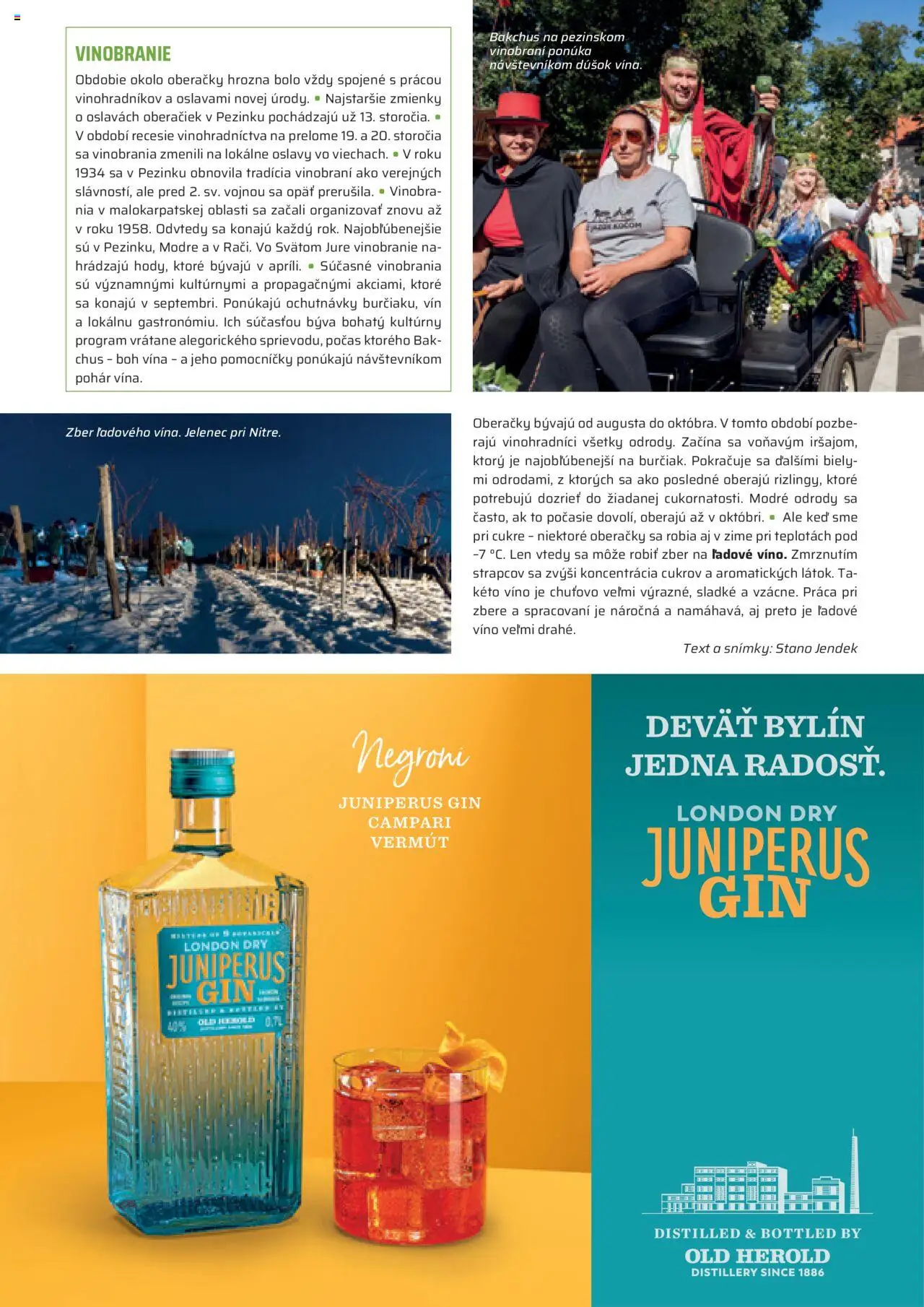 Nové COOP Jednota akcie – leták je platný od 01.10.2025 | Strana: 27 | Produkty: Víno, Gin