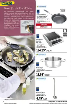 Metro Saisonkatalog Frühlings-Genuss ab 01.03.2026 gültig | Seite: 22 | Produkte: Kochfeld