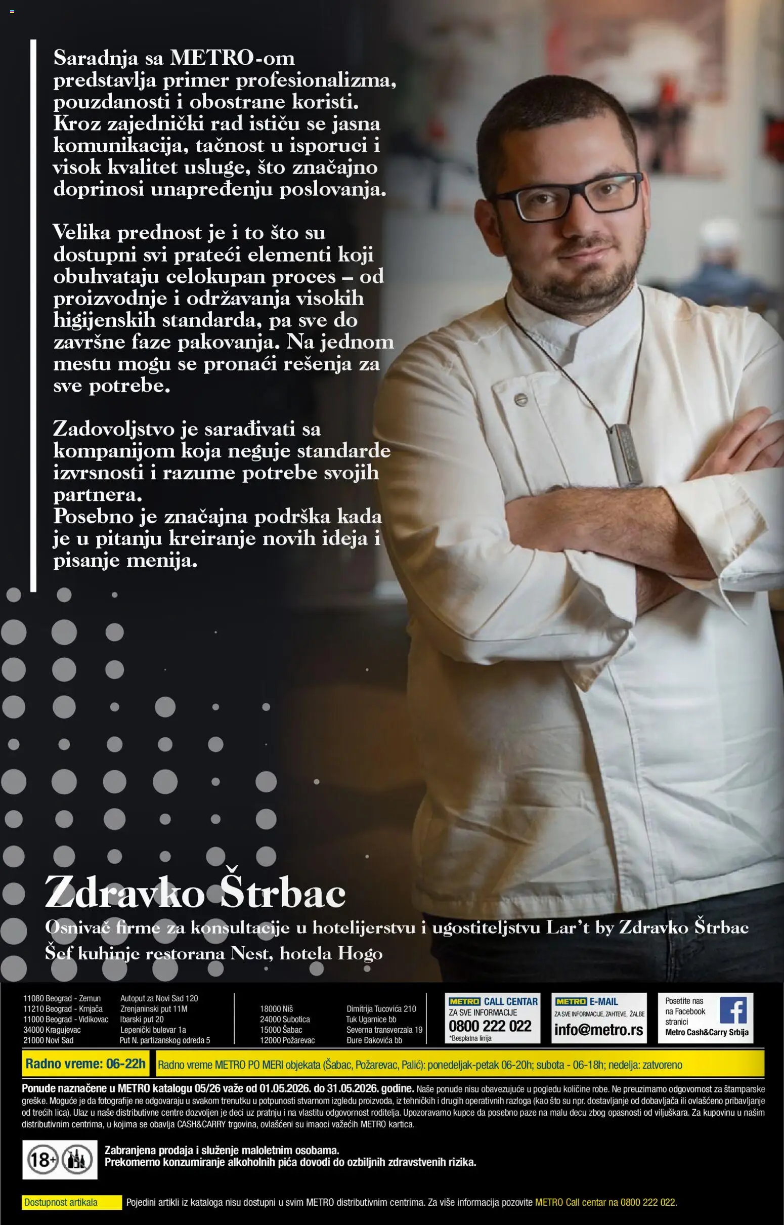 Metro katalog - važi od 01.05.2026 | Strana: 24 | Proizvode: Sto, Pica