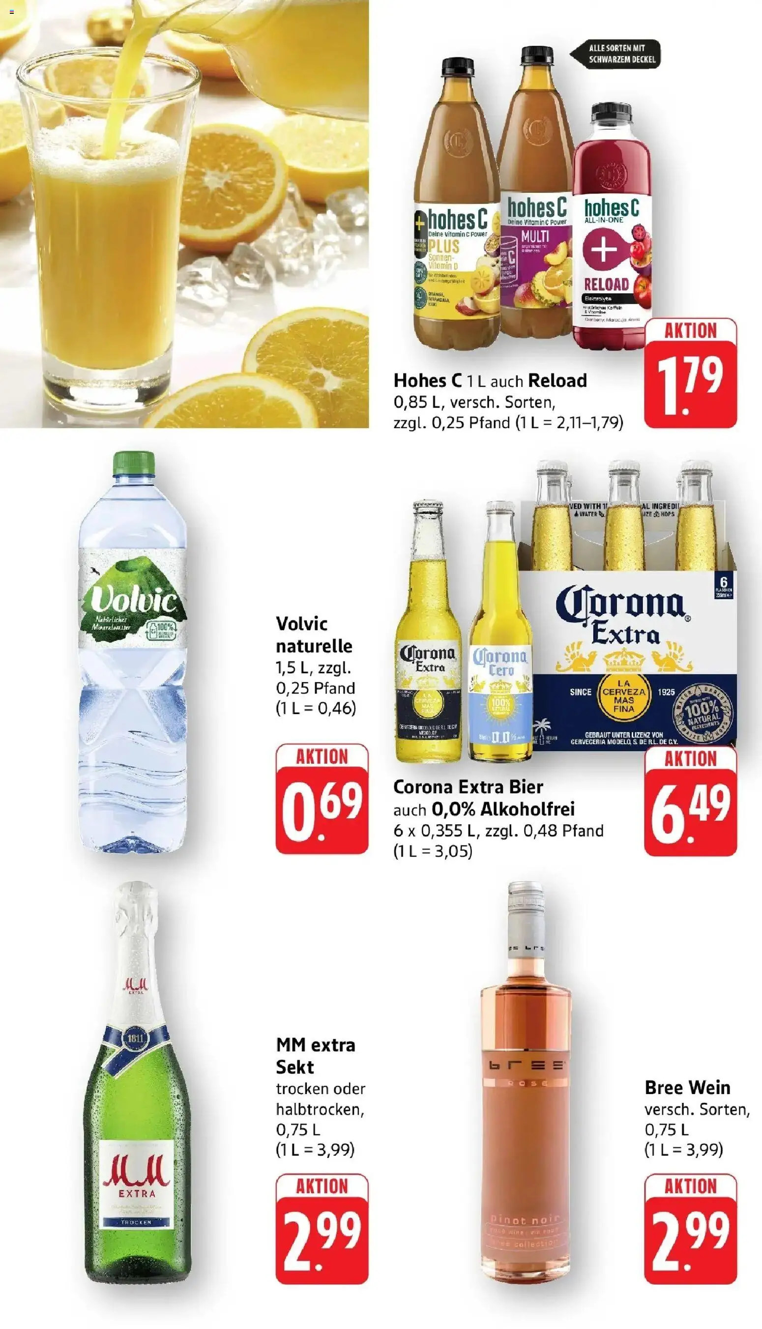 Edeka prospekt Gengenbach	 – gültig ab 01.03.2026 | Seite: 8 | Produkte: Bier, Sekt, Bree, Hohes c