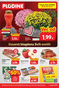 Plodine - Katalog - Pregled kataloga iz trgovine Plodine, vrijedi od 29.10.2025
