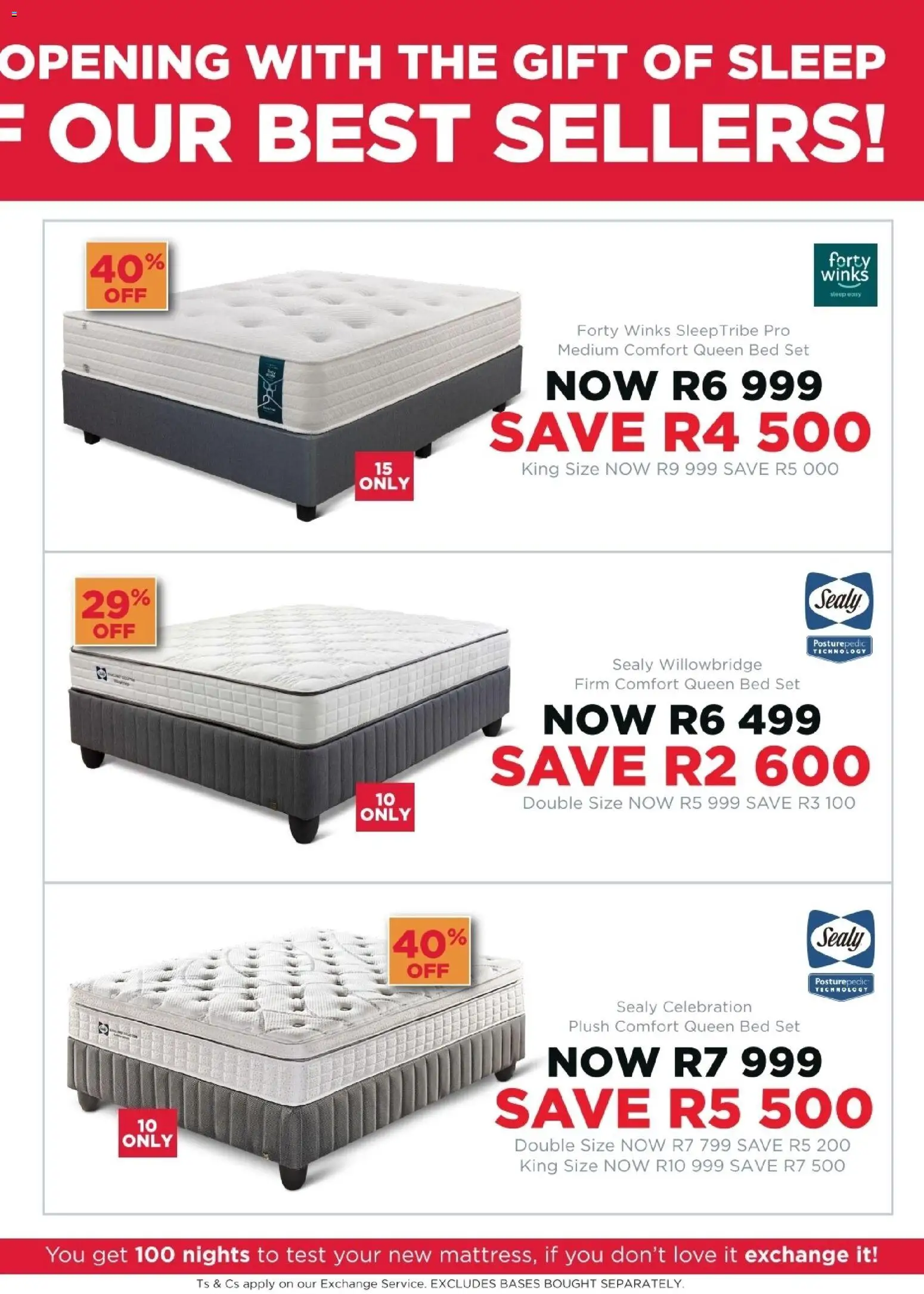 New Dial-a-Bed catalogue – valid from 29.10.2025 | Page: 3 | Products: Queen bed, Bed