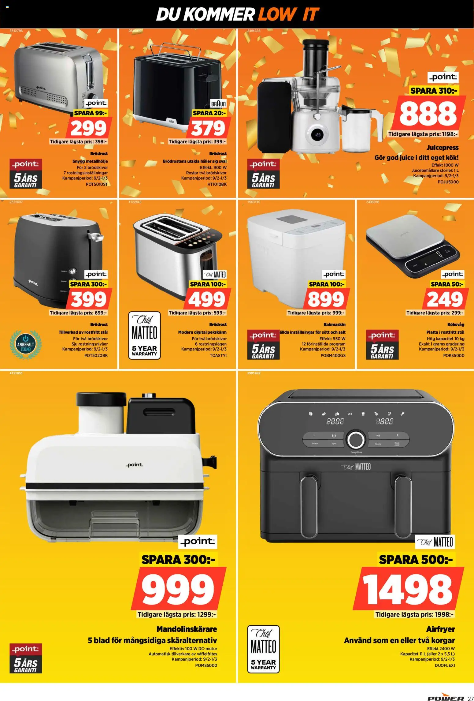 Power reklamblad aktuell från 09.02.2026 | Sida: 27