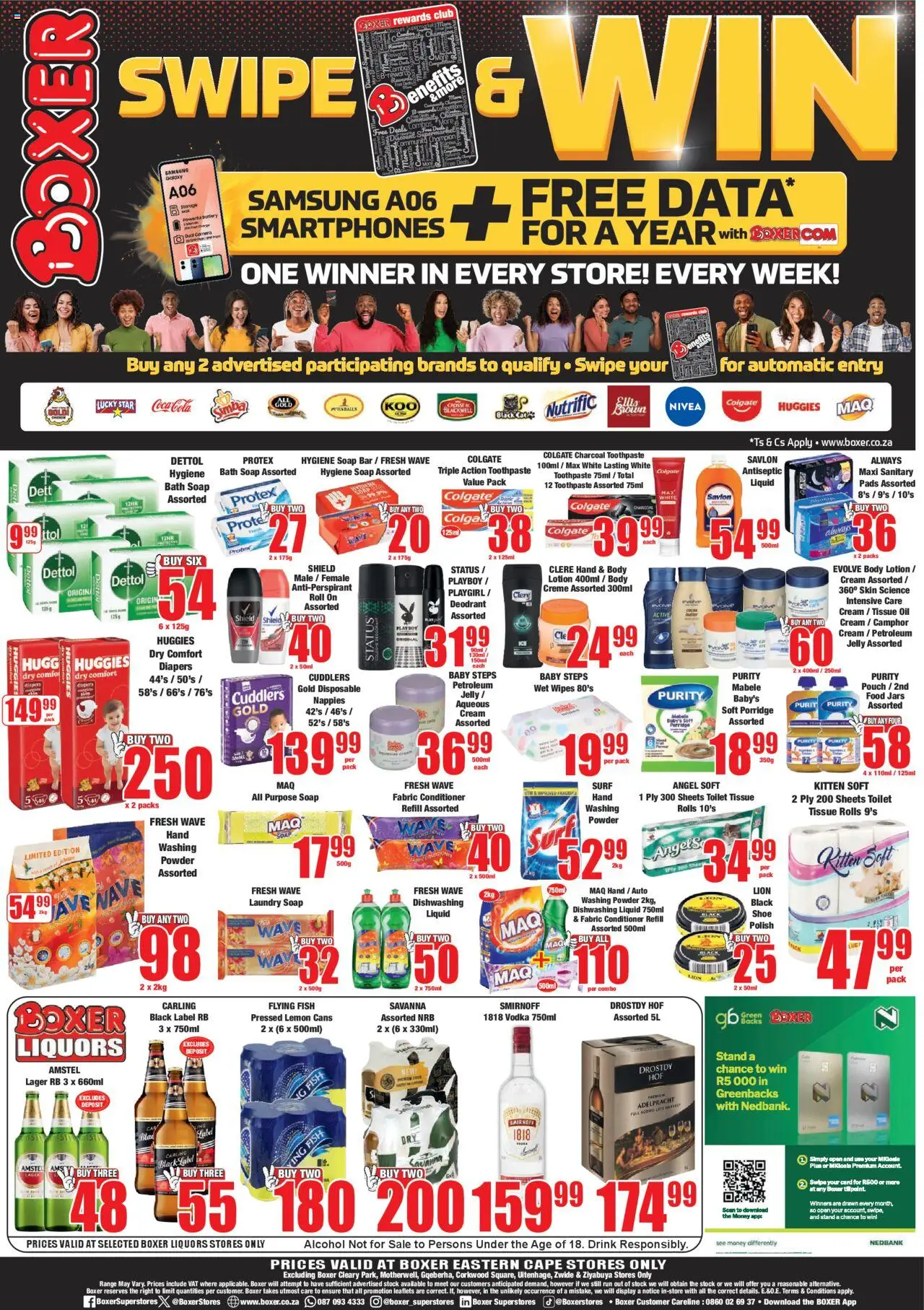 New Boxer catalogue – valid from 09.10.2025 | Page: 8 | Products: Camera, Cream, Toothpaste, Dishwashing liquid