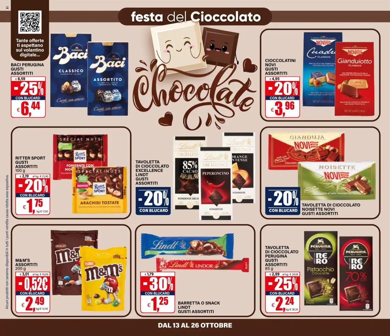 Volantino Il Gigante del 13.10.2025 | Pagina: 20 | Prodotti: Latte, Peperoncino, Cacao, Cioccolatini