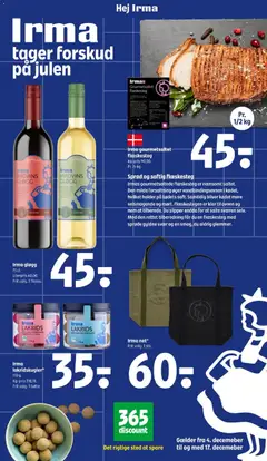 Irma LAKRIDS MED HVID CHOKOLADE HINDIMER OG CHIU, Lakrids med hvid chokolade, hindbær og chili, 110 g gyldig fra 04.12.2025 | Side: 16