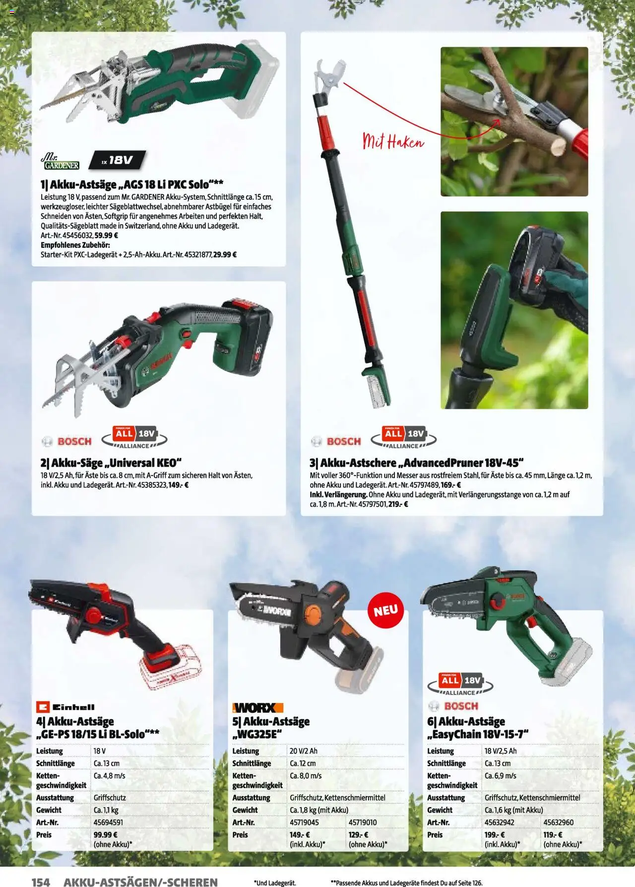 Hagebau Gartenkatalog 2025 gültig ab 05.03.2025 | Seite: 154