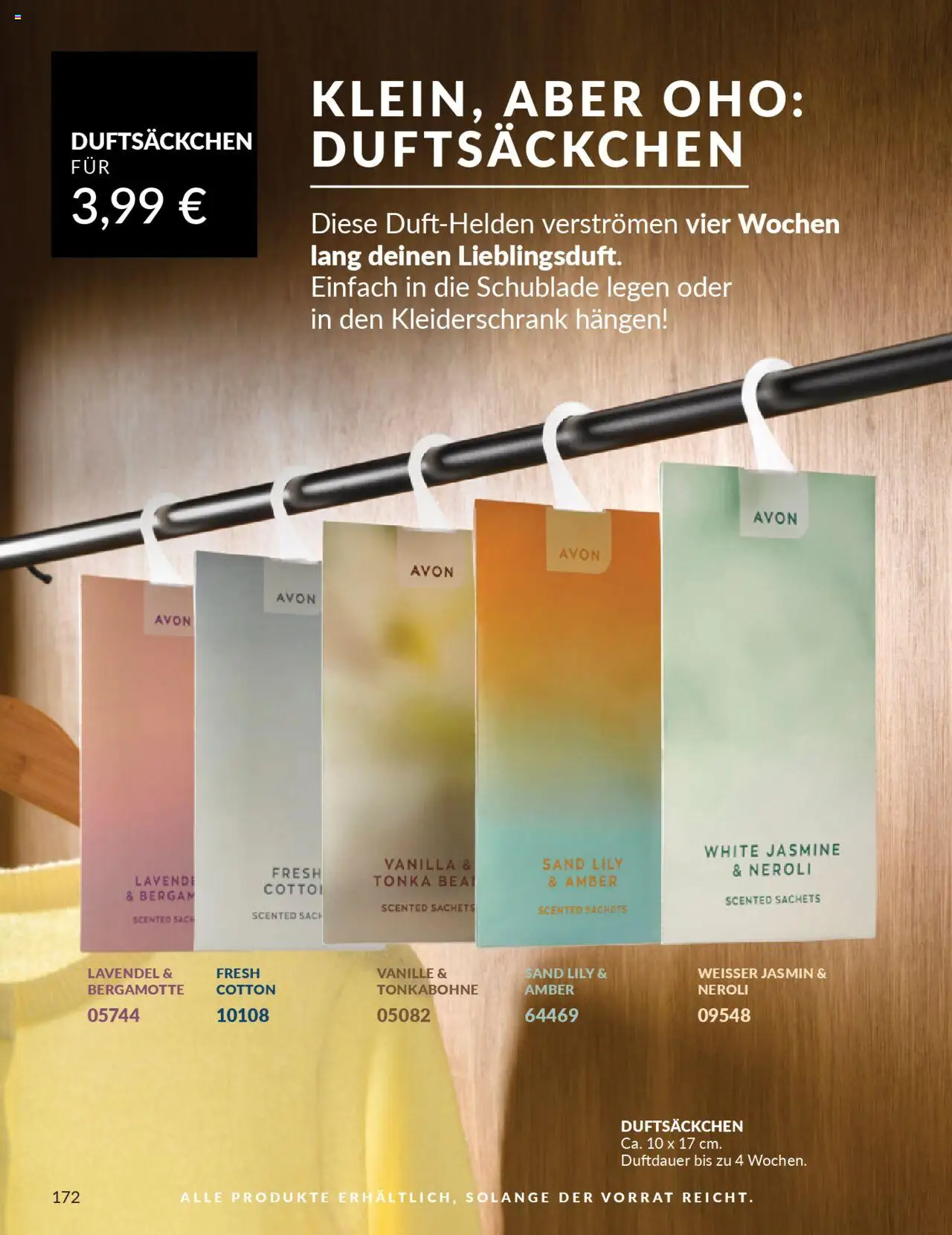 AVON Katalog Oktober 2025 – gültig ab 01.10.2025 | Seite: 174 | Produkte: Kleiderschrank, Lavendel