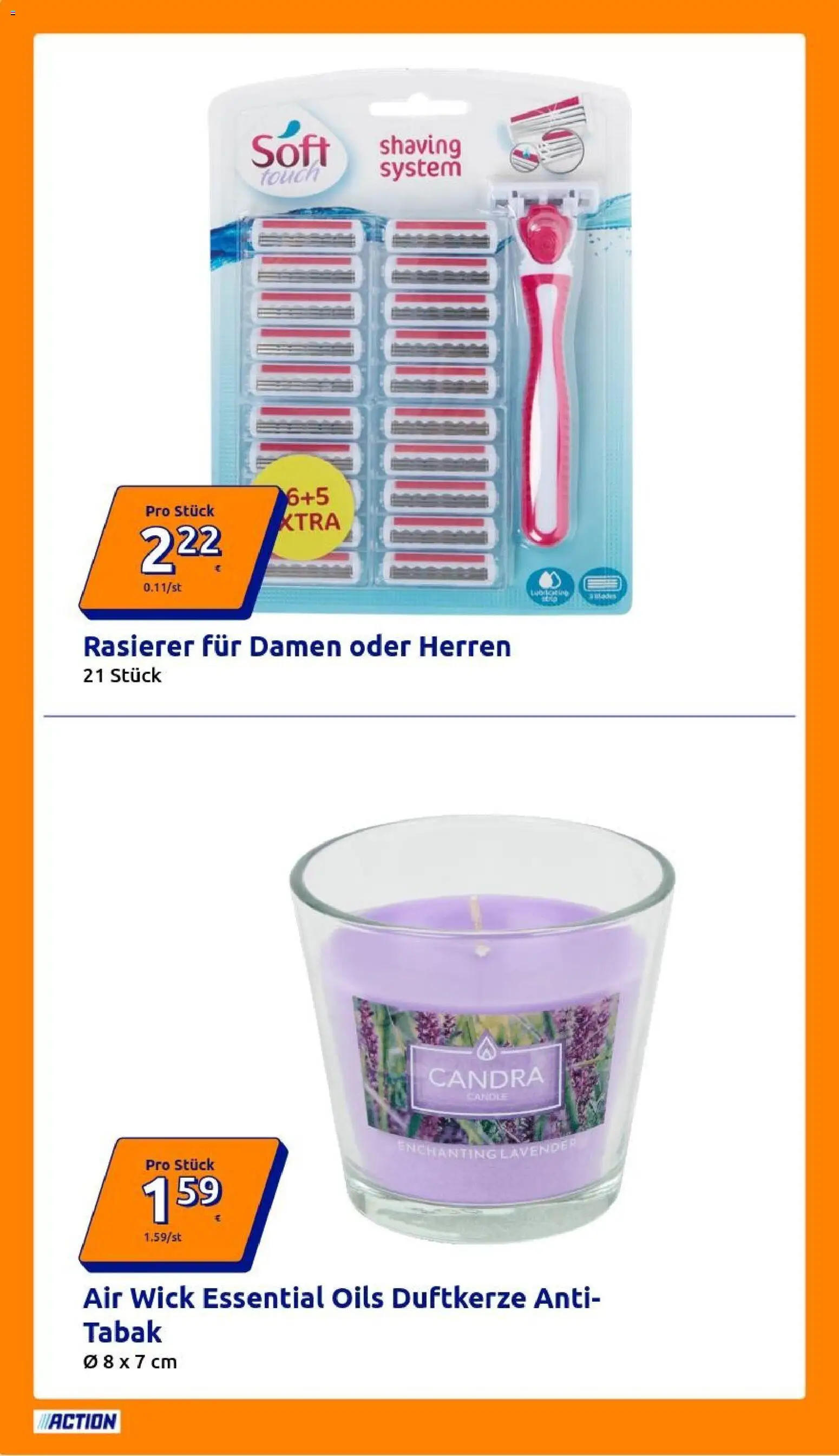 Action Flugblatt gültig ab 11.03.2026 | Seite: 2 | Produkte: Rasierer