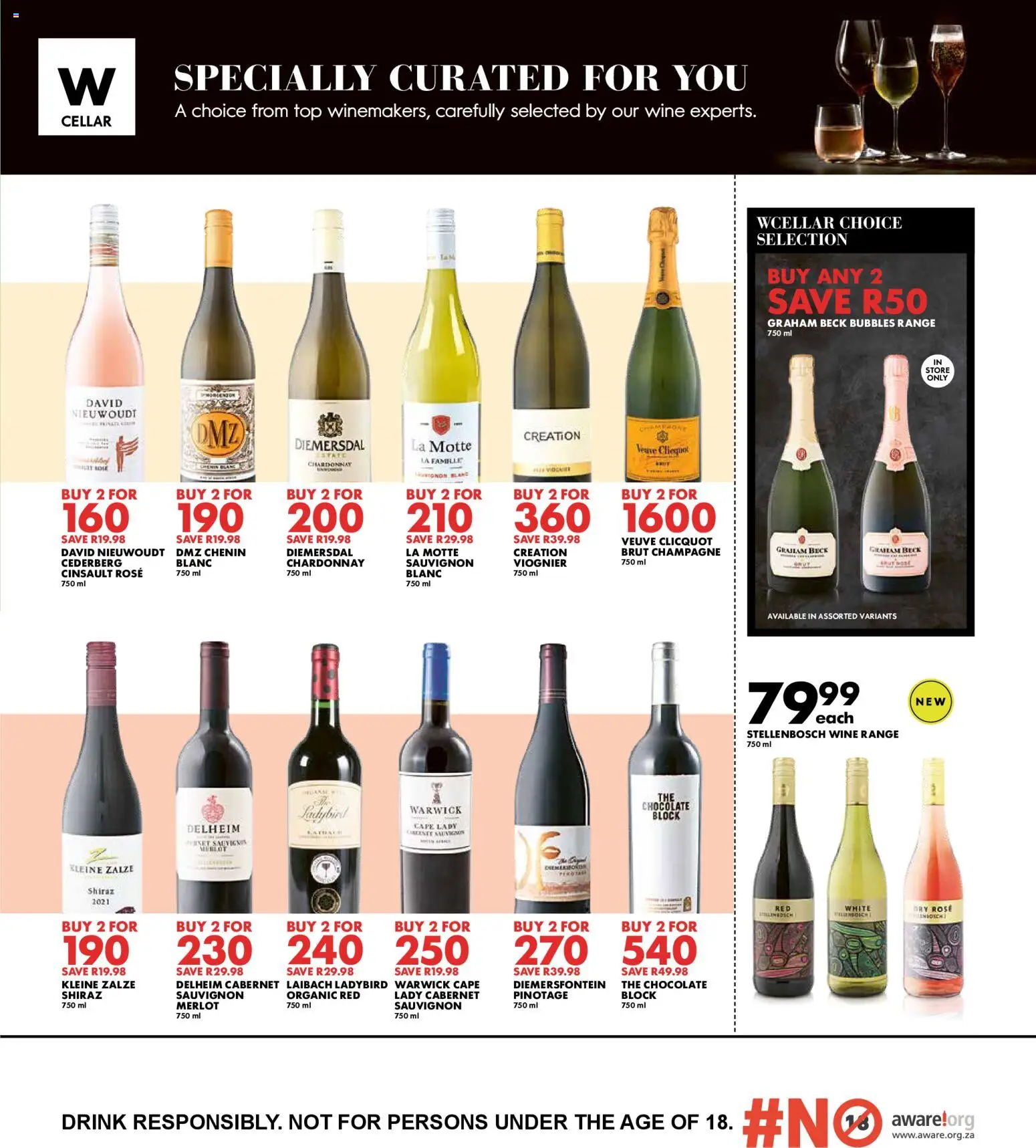 New Woolworths catalogue – valid from 23.03.2026 | Page: 9 | Products: Chocolate, Wine