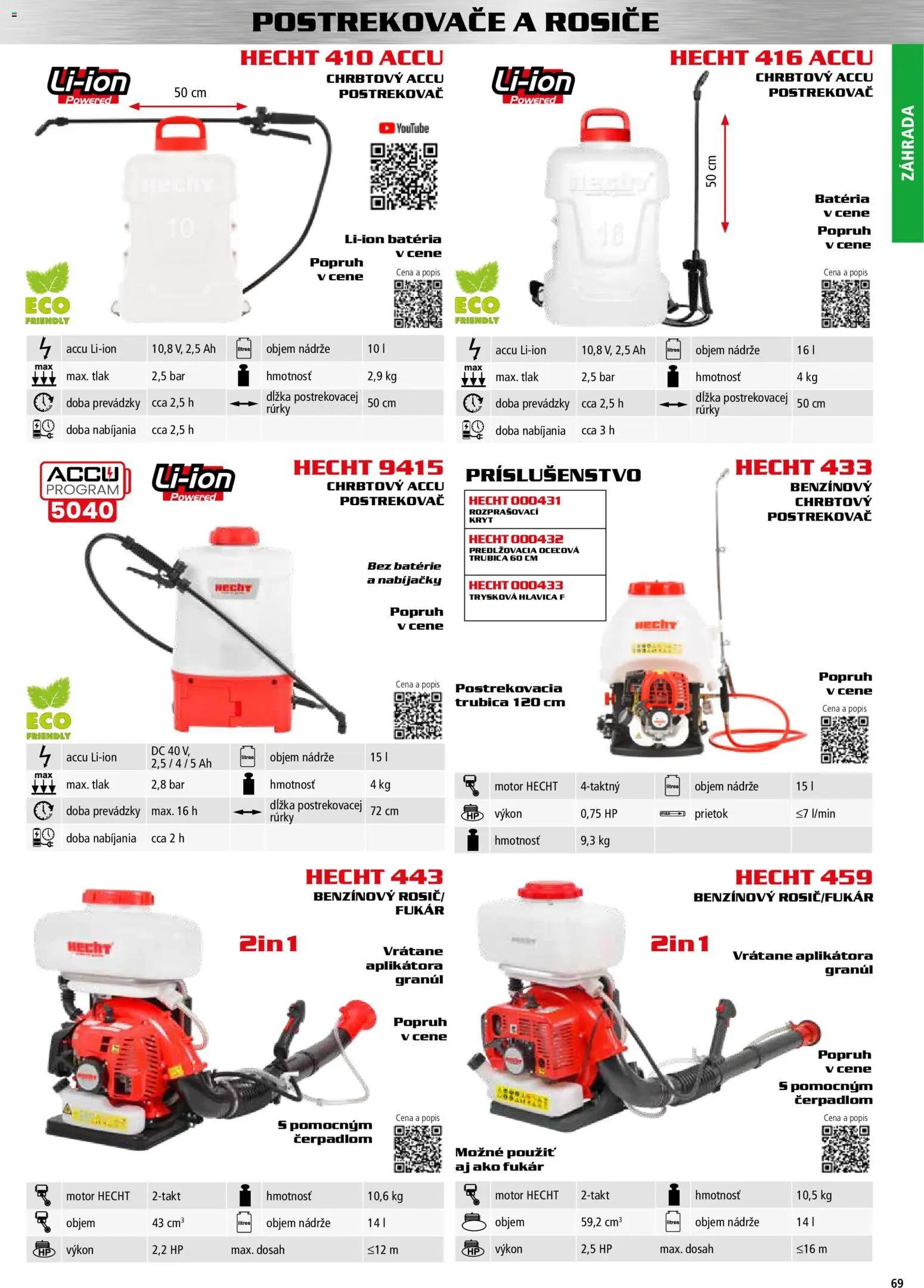 Nové Hecht akcie – leták je platný od 30.10.2025 | Strana: 69 | Produkty: Batéria