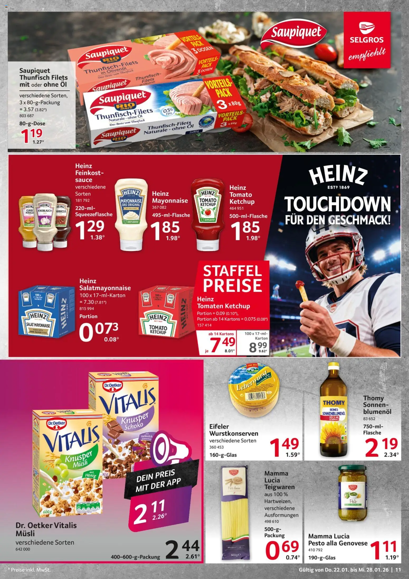 Selgros Prospekt 	 – gültig ab 22.01.2026 | Seite: 11 | Produkte: Öl, Tomaten, Mango, Knoblauch