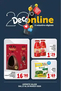 Anteprima del volantino Decò volantino valido a partire dal 17.03.2026 | Pagina: 25 | Prodotti: Microonde, Cioccolato, Salsa, Mutti