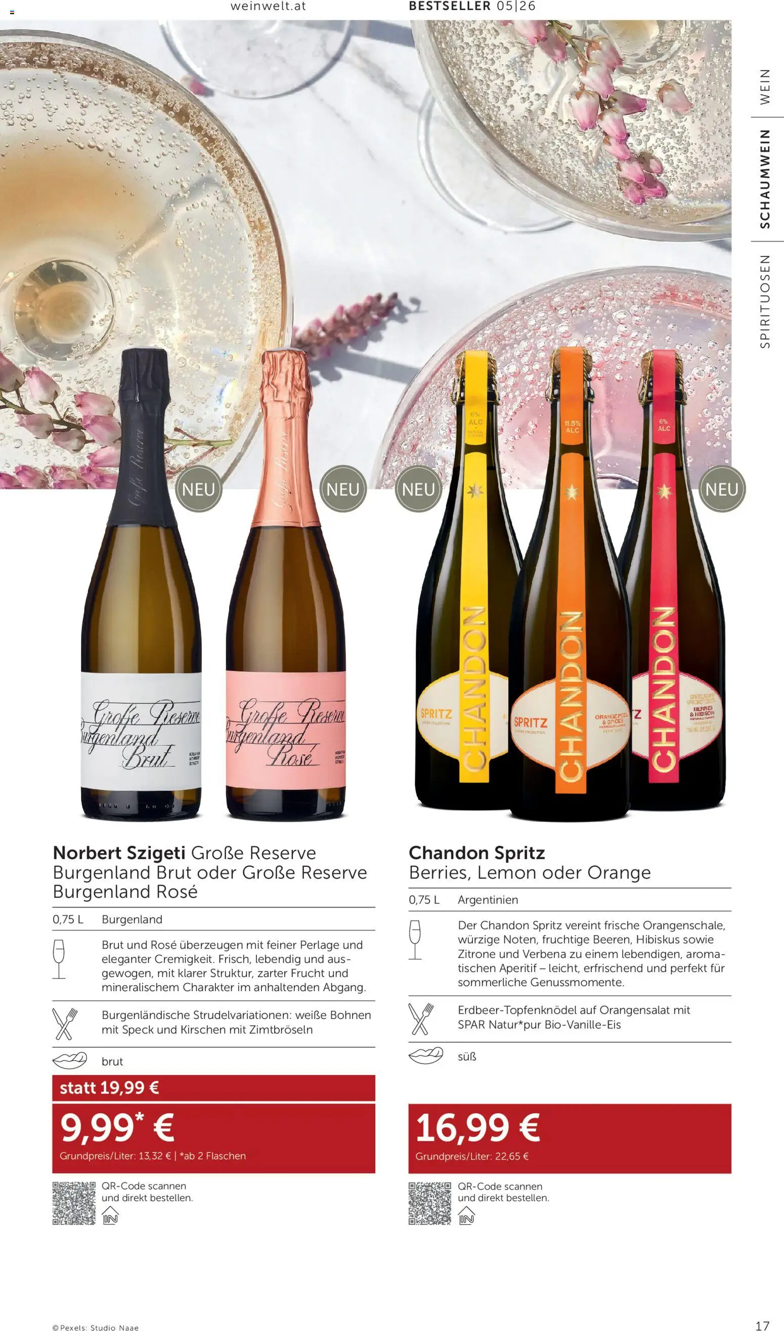 Interspar Wein Welt gültig ab 23.04.2026 | Seite: 17 | Produkte: Zitrone, Wein