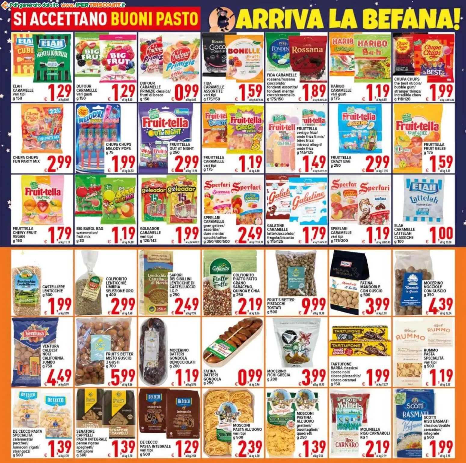Volantino Ipertriscount del 27.12.2025 | Pagina: 3 | Prodotti: Pasta, Noci, Piatto, Quinoa