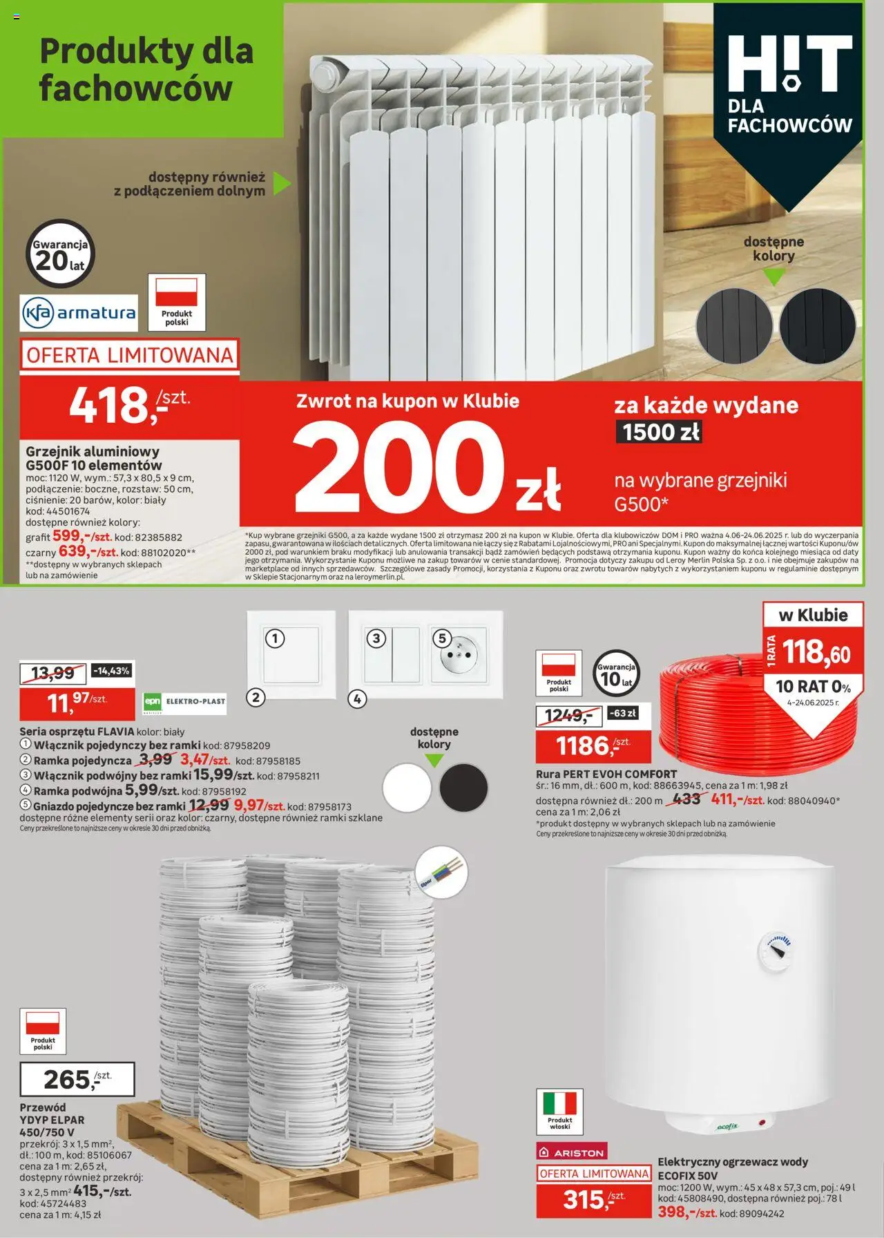 Leroy Merlin Gazetka od 04.06.2025 | Strona: 22 | Produkty: Ramka
